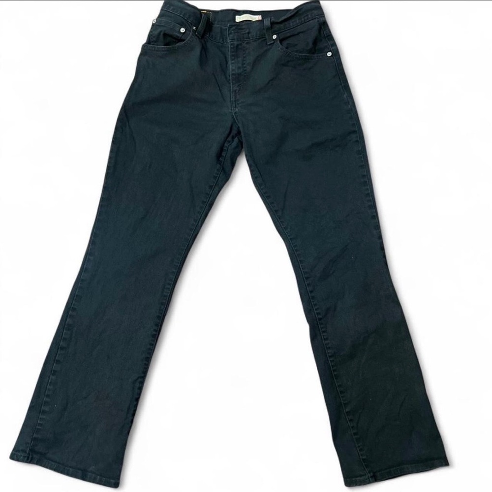 Vintage 2006 black women's 550 relaxed‎ boot cut Levi's size 8M